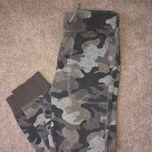 Camo sweatpants